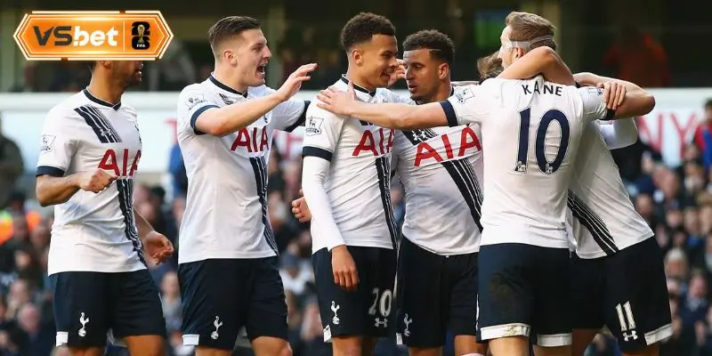 Hình ảnh Vsbet tài trợ câu lạc bộ Tottenham Hostpur